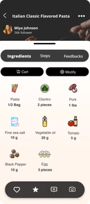 Recipe Creation
