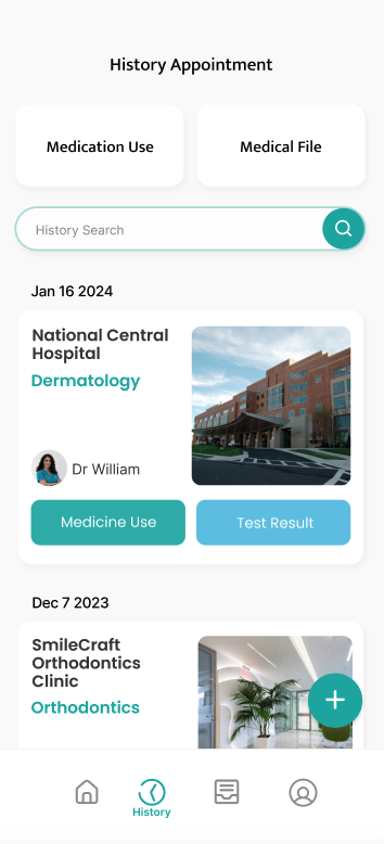 Mobile app screen 2